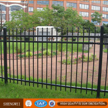 Hot Galvanized Wrought Iron Garden Fence Design